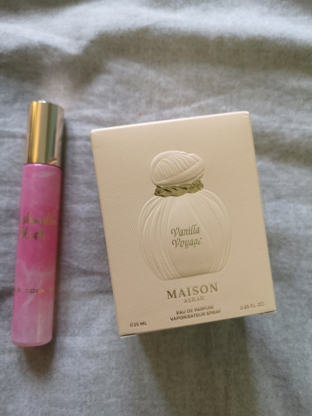 Vanilla Voyage Eau de Parfum + Marshmallow Blush spray
